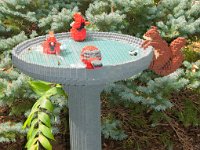 MortonArb Legos BirdBath-1 : Morton Arboritum